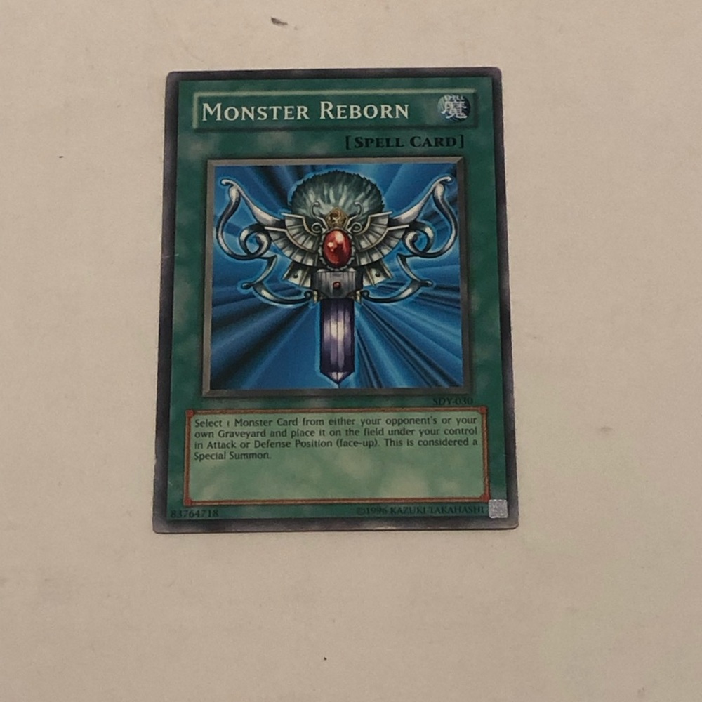 Yugioh Monster Reborn Spell Card
